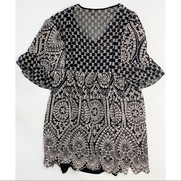 Anthro Akemi + Kin Brooke Eyelet Swing Dress - Picture 9 of 13